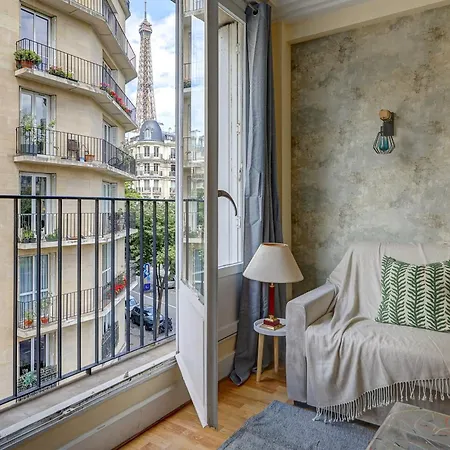 Apartman Bnbnova - 1br - Champ De Mars & Eiffel Tower *