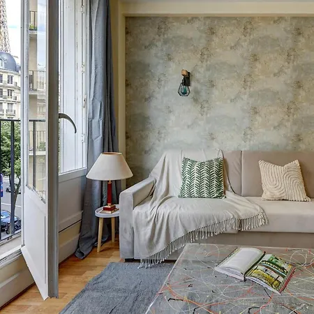 Bnbnova - 1br - Champ De Mars & Eiffel Tower Párizs
