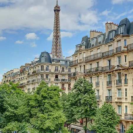 Bnbnova - 1br - Champ De Mars & Eiffel Tower Lägenhet